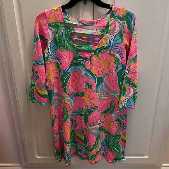 Lilly Pulitzer Ophelia So A Peeling Swing Dress Size XS - Picture 3 of 6